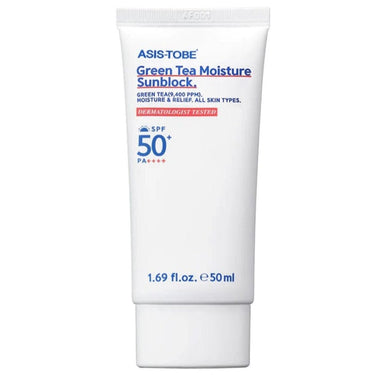 ASIS-TOBE_Green Tea Moisture Sunblock 50 SPF PA++++ 50ml_Cosmetic World
